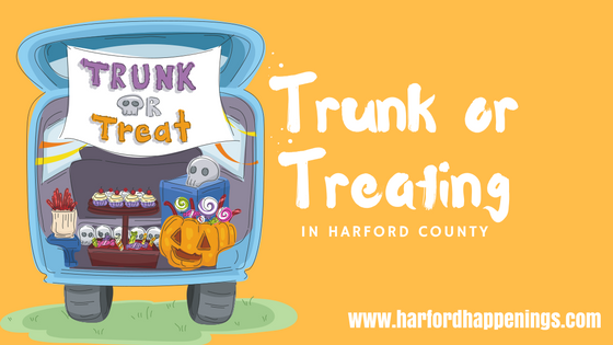 Trunk or Treating Locations in Harford County